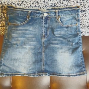 Jean. Skirt